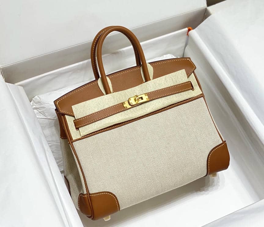 Birkin Canvas-Leather Mix-105